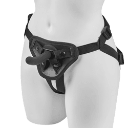 Strap-on harness med dildo för par