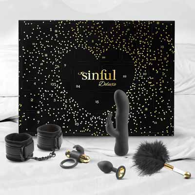 Sinful Deluxe julkalender med sexleksaker för par