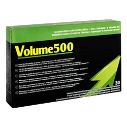 Volume 500 för mer sperma